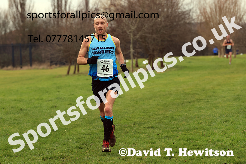 Mens 35s to 64s and, 2025 NEMAA Cross Country Champs., Acklam, Middlesbrough. Photo: David T. Hewitson/Sports for All Pics